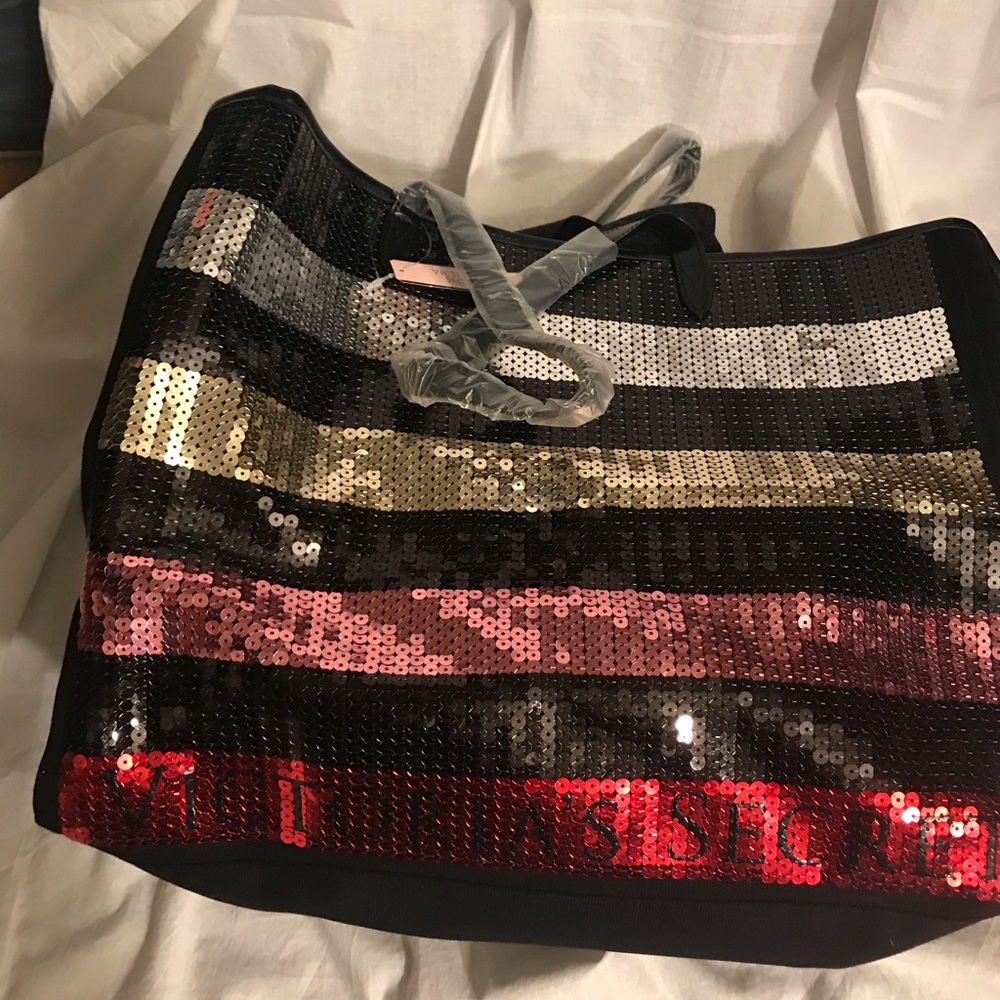 Victoria’s Secret sequined tote